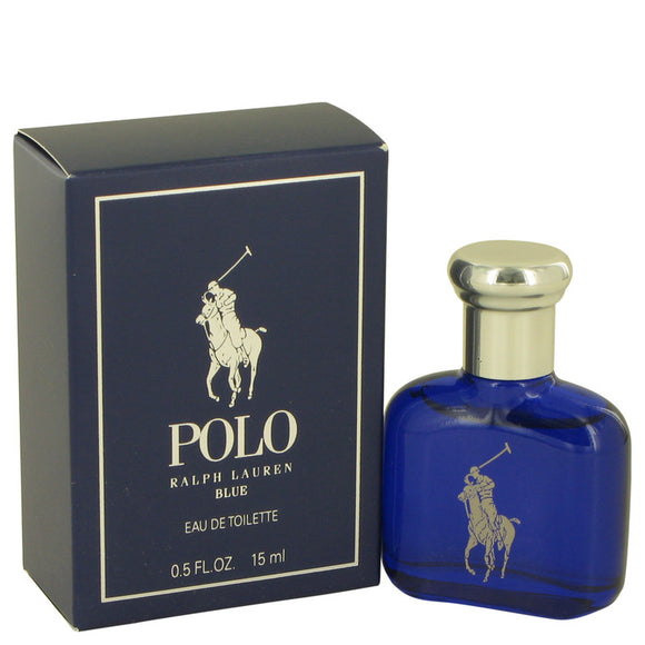 Polo Blue by Ralph Lauren Eau De Toilette Spray .5 oz for Men