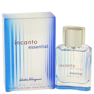 Incanto Essential by Salvatore Ferragamo Eau De Toilette Spray 1 oz for Men