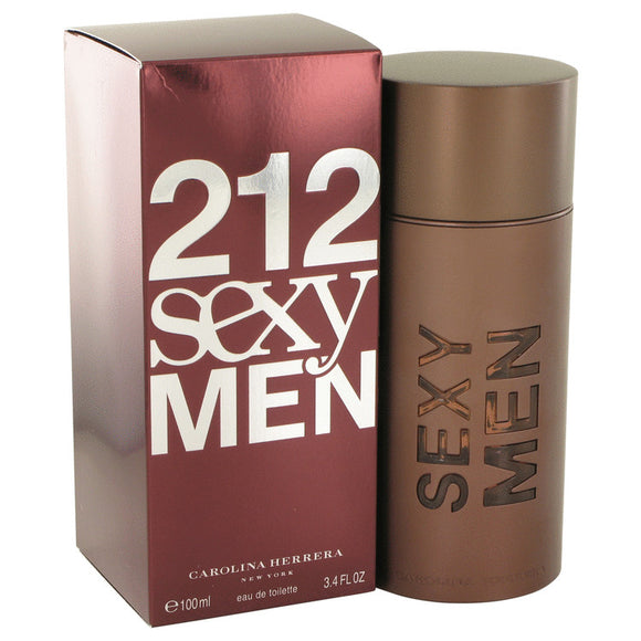 212 Sexy by Carolina Herrera Eau De Toilette Spray 3.3 oz for Men