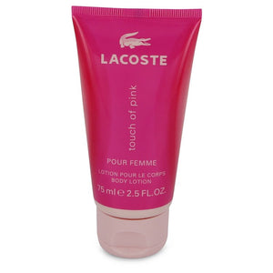 Touch of Pink by Lacoste Body Lotion 2.5 oz for Women