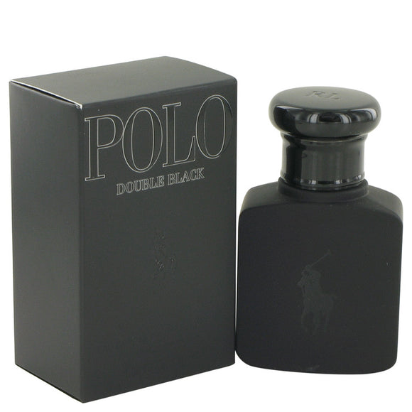 Polo Double Black by Ralph Lauren Eau De Toilette Spray 1.36 oz for Men