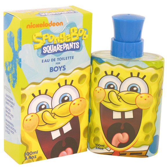 Spongebob Squarepants by Nickelodeon Eau De Toilette Spray 3.4 oz for Men