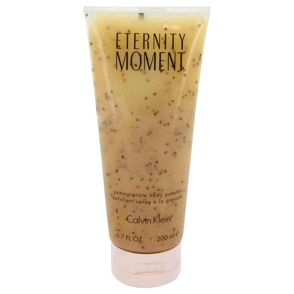 Eternity Moment by Calvin Klein Pomegranate Body Scrub Shower Gel 6.7 oz for Women