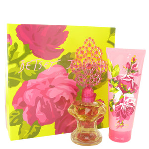 Betsey Johnson by Betsey Johnson Gift Set -- 3.4 oz Eau De Parfum Spray + 6.7 oz Body Lotion for Women