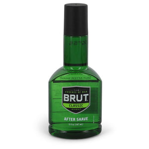 BRUT by Faberge After Shave Splash (Plastic Bottle) 5 oz for Men