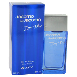 Jacomo Deep Blue by Jacomo Eau De Toilette Spray 3.4 oz for Men