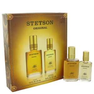 STETSON by Coty Gift Set -- 1.5 oz Cologne + .75 oz After Shave for Men