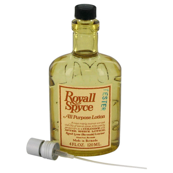 ROYALL SPYCE by Royall Fragrances All Purpose Lotion/Cologne (Tester) 4 oz for Men
