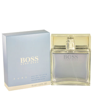 Boss Pure by Hugo Boss Eau De Toilette Spray 2.5 oz for Men
