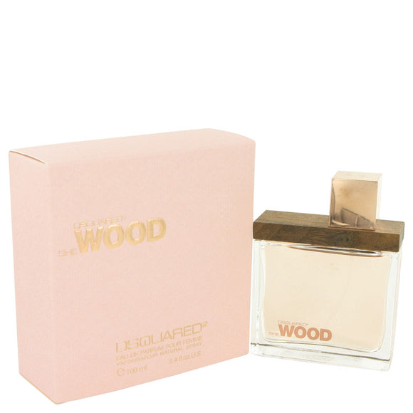 She Wood by Dsquared2 Eau De Parfum Spray 3.4 oz for Women
