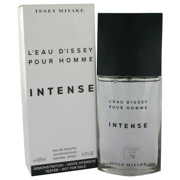L'eau D'Issey Pour Homme Intense by Issey Miyake Eau De Toilette Spray (Tester) 4.2 oz for Men