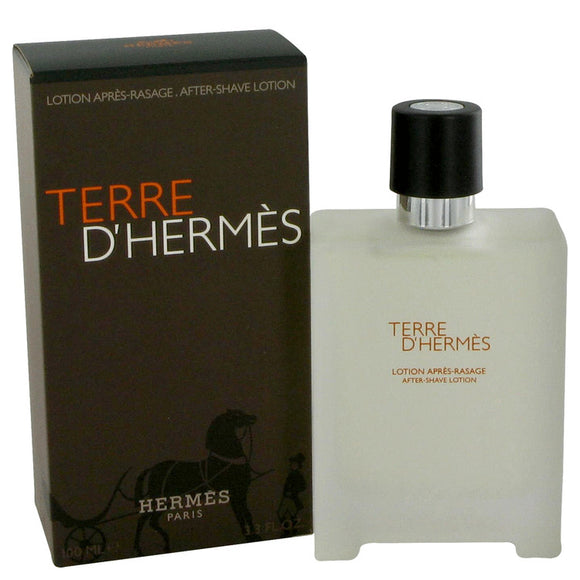 Terre D'Hermes by Hermes After Shave Lotion 3.4 oz for Men