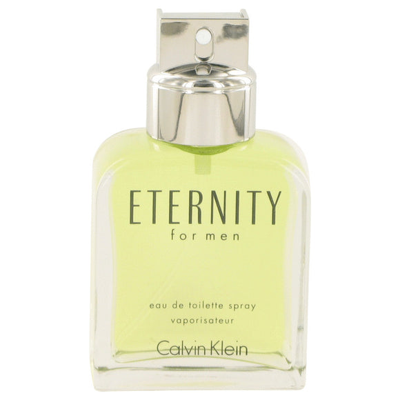 ETERNITY by Calvin Klein Eau De Toilette Spray (Tester) 3.4 oz for Men