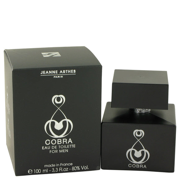 Cobra by Jeanne Arthes Eau De Toilette Spray 3.3 oz for Men