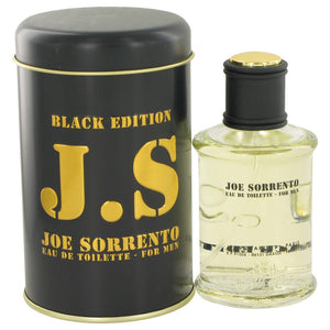 Joe Sorrento Black by Jeanne Arthes Eau De Toilette Spray 3.3 oz for Men