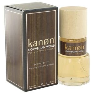 Kanon Norwegian Wood by Kanon Eau De Toilette Spray 3.3 oz for Men