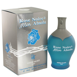 Rose Noire Absolu by Giorgio Valenti Eau De Toilette Spray 3.4 oz for Men