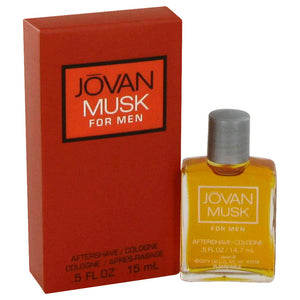 JOVAN MUSK by Jovan Aftershave-Cologne .5 oz for Men
