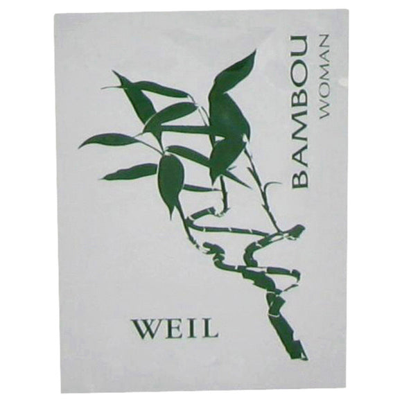 BAMBOU by Weil Perfume Wipes .06 oz for Women