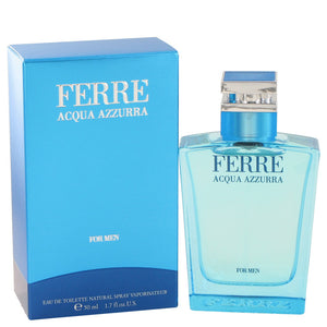 Ferre Acqua Azzurra by Gianfranco Ferre Eau De Toilette Spray 1.7 oz for Men