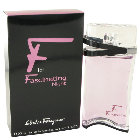 F for Fascinating Night by Salvatore Ferragamo Eau De Parfum Spray 3 oz for Women