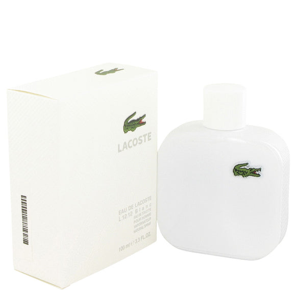 Lacoste Eau De Lacoste L.12.12 Blanc by Lacoste Eau De Toilette Spray 3.3 oz for Men