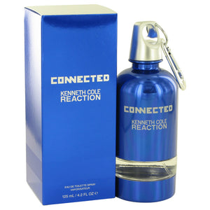 Kenneth Cole Reaction Connected by Kenneth Cole Eau De Toilette Spray 4.2 oz for Men