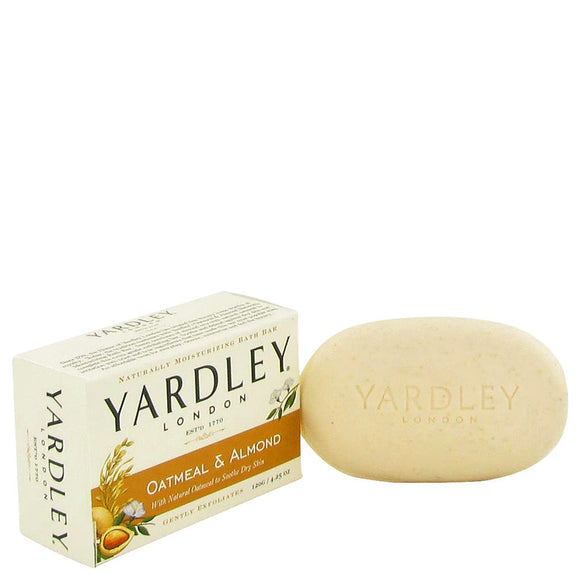 Yardley London Soaps by Yardley London Oatmeal & Almond Naturally Moisturizing Bath Bar 4.25 oz for Women