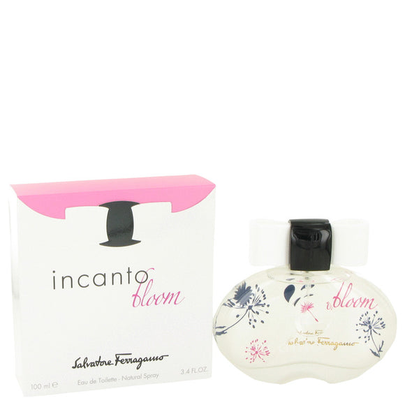 Incanto Bloom by Salvatore Ferragamo Eau De Toilette Spray (New Packaging) 3.4 oz for Women