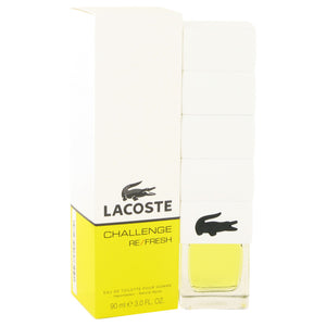 Lacoste Challenge Refresh by Lacoste Eau De Toilette Spray 3 oz for Men
