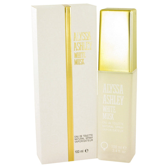 Alyssa Ashley White Musk by Alyssa Ashley Eau De Toilette Spray 3.4 oz for Women