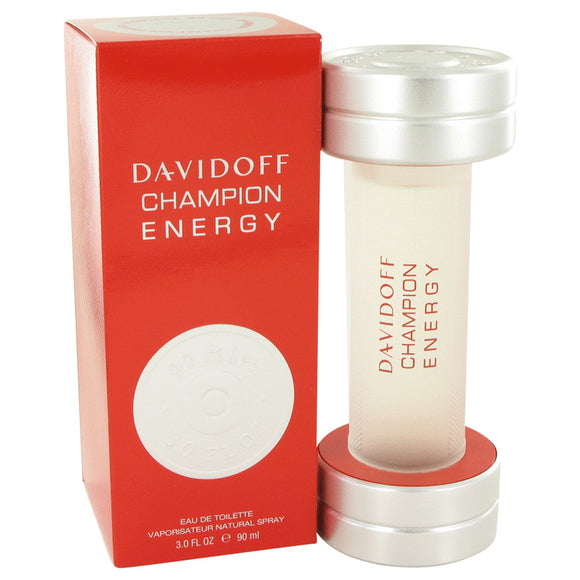 Davidoff Champion Energy by Davidoff Eau De Toilette Spray 3 oz for Men