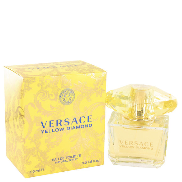Versace Yellow Diamond by Versace Eau De Toilette Spray 3 oz for Women