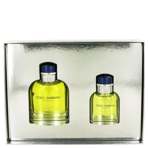 DOLCE & GABBANA by Dolce & Gabbana Gift Set -- 4.2 oz Eau De Toilette Spray + 1.3 oz Eau De Toilette Spray for Men