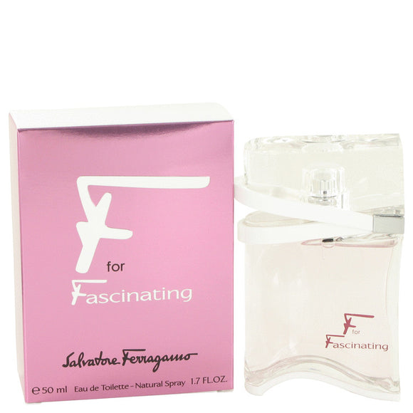 F for Fascinating by Salvatore Ferragamo Eau De Toilette Spray 1.7 oz for Women