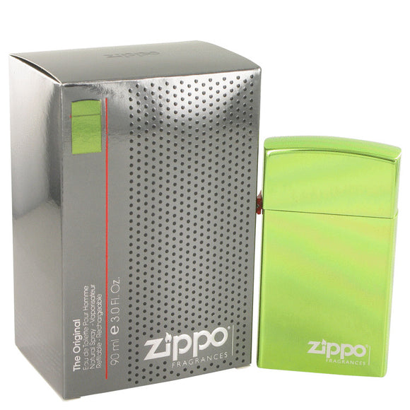 Zippo Green by Zippo Eau De Toilette Refillable Spray 3 oz for Men