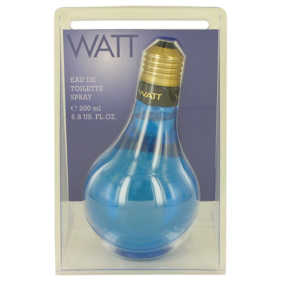 WATT Blue by Cofinluxe Eau De Toilette Spray 6.8 oz for Men