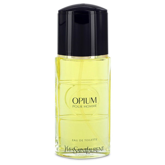 OPIUM by Yves Saint Laurent Eau De Toilette Spray (unboxed) 3.3 oz for Men