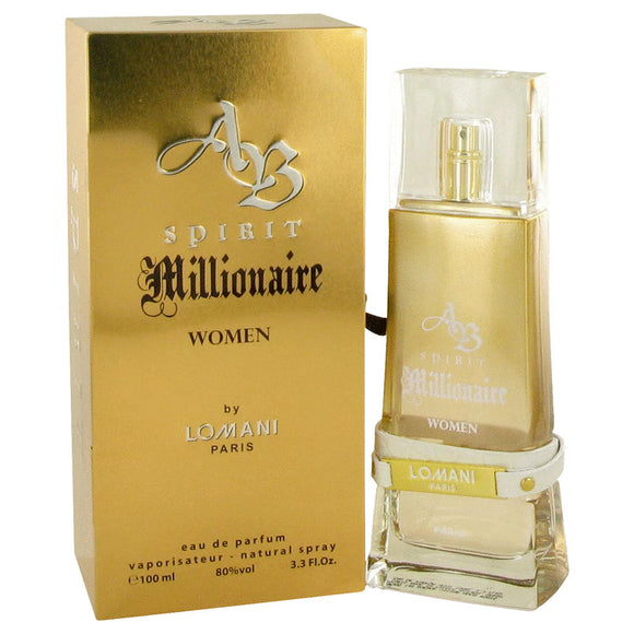 Spirit Millionaire by Lomani Eau De Parfum Spray 3.3 oz for Women