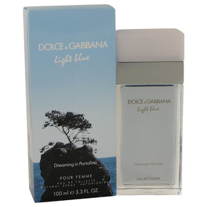 Light bluE Dreaming In Portofino by Dolce & Gabbana Eau De Toilette Spray 3.3 oz for Women