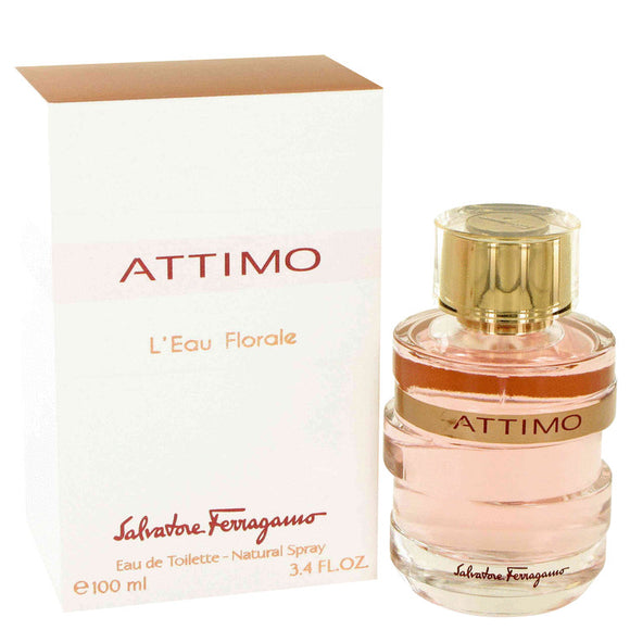 Attimo L'eau Florale by Salvatore Ferragamo Eau De Toilette Spray 3.4 oz for Women