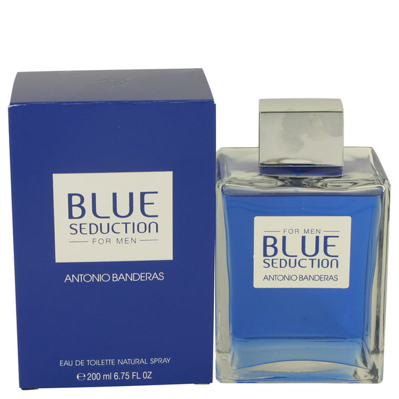 Blue Seduction by Antonio Banderas Eau De Toilette Spray 6.7 oz for Men