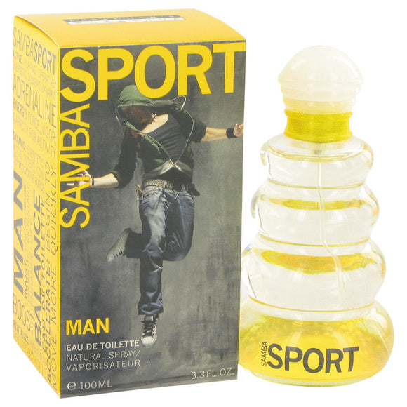 Samba Sport by Perfumers Workshop Eau De Toilette Spray 3.3 oz for Men
