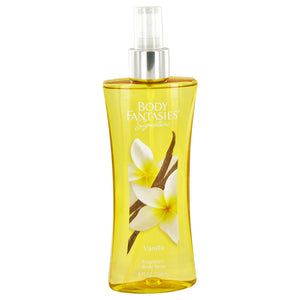 Body Fantasies Signature Vanilla Fantasy by Parfums De Coeur Body Spray 8 oz for Women