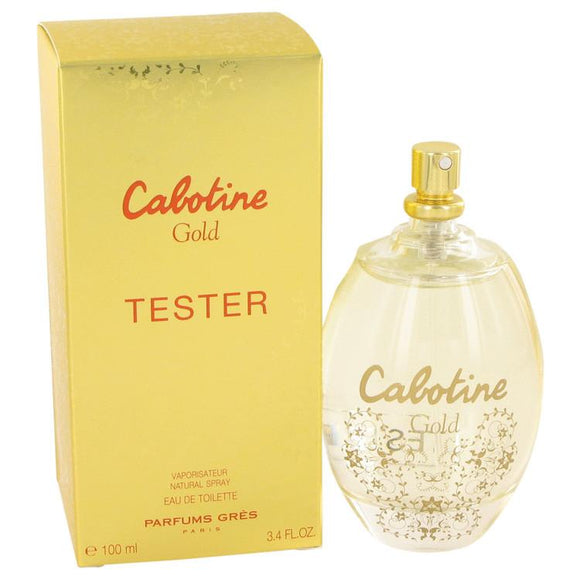 Cabotine Gold by Parfums Gres Eau De Toilette Spray (Tester) 3.4 oz for Women