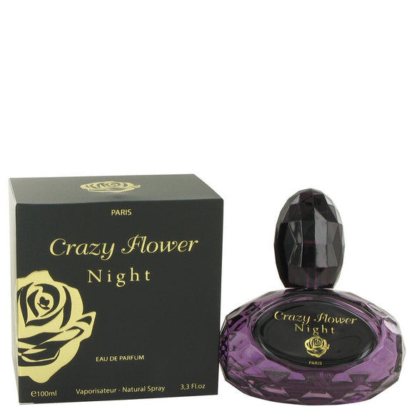 Crazy Flower Night by YZY Perfume Eau De Parfum Spray 3.4 oz for Women