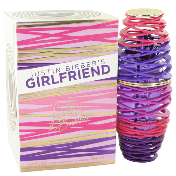 Girlfriend by Justin Bieber Eau De Parfum Spray 3.4 oz for Women