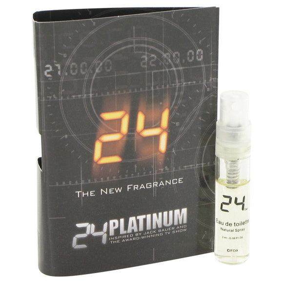 24 Platinum The Fragrance by ScentStory Vial (sample) .05 oz for Men