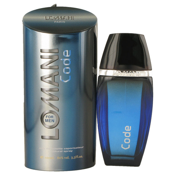 Lomani Code by Lomani Eau De Toilette Spray 3.4 oz for Men