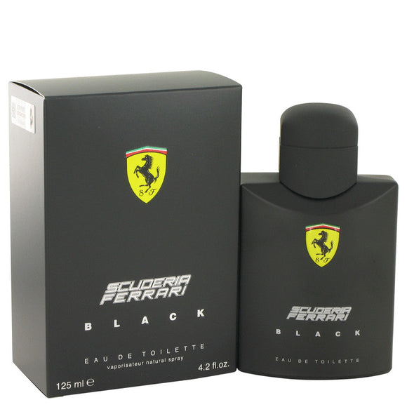 Ferrari Scuderia Black by Ferrari Eau De Toilette Spray 4.2 oz for Men